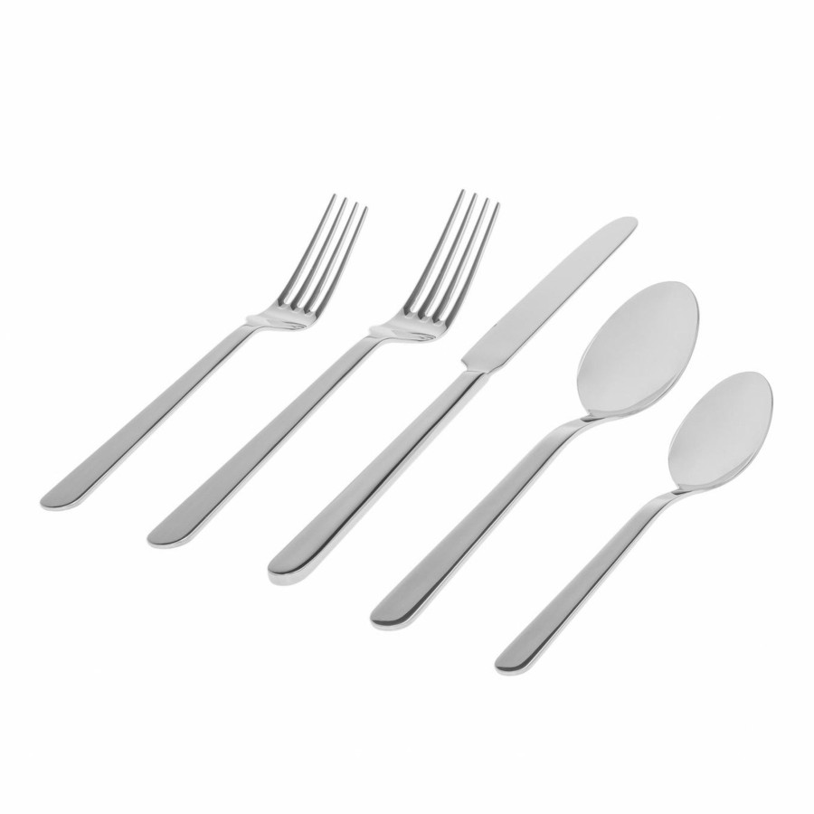 Flatware & Serveware Godinger | Lola Mirrored 18/0 Stainless Steel 20 Piece Flatware Set, Service For