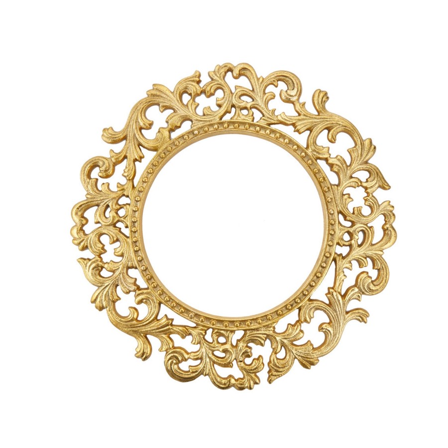 Dining Godinger | 20Th Century Baroque Gold Charger Plate, Set Of 2