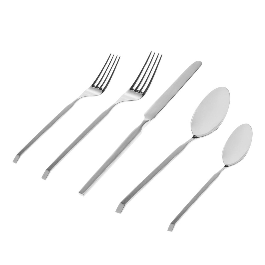 Flatware & Serveware Godinger | Ramp Mirrored 18/0 Stainless Steel 20 Piece Flatware Set, Service For