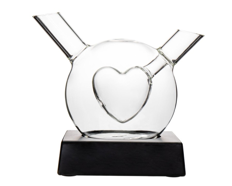 Glassware & Barware Godinger | Heart & Soul Double Wine Decanter