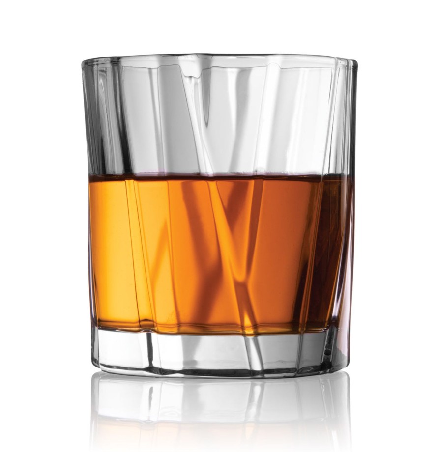 Glassware & Barware Godinger | Glacier Double Old Fashion Glass, Set Of 4