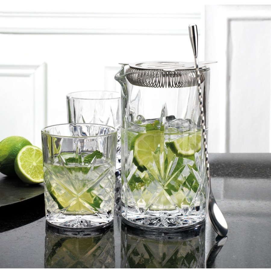 Glassware & Barware Godinger | Dublin Crystal 6 Piece Mixing Pitcher Set