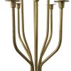 Decor Godinger | Radiant Tree 9 Light Matte Gold Candelabra