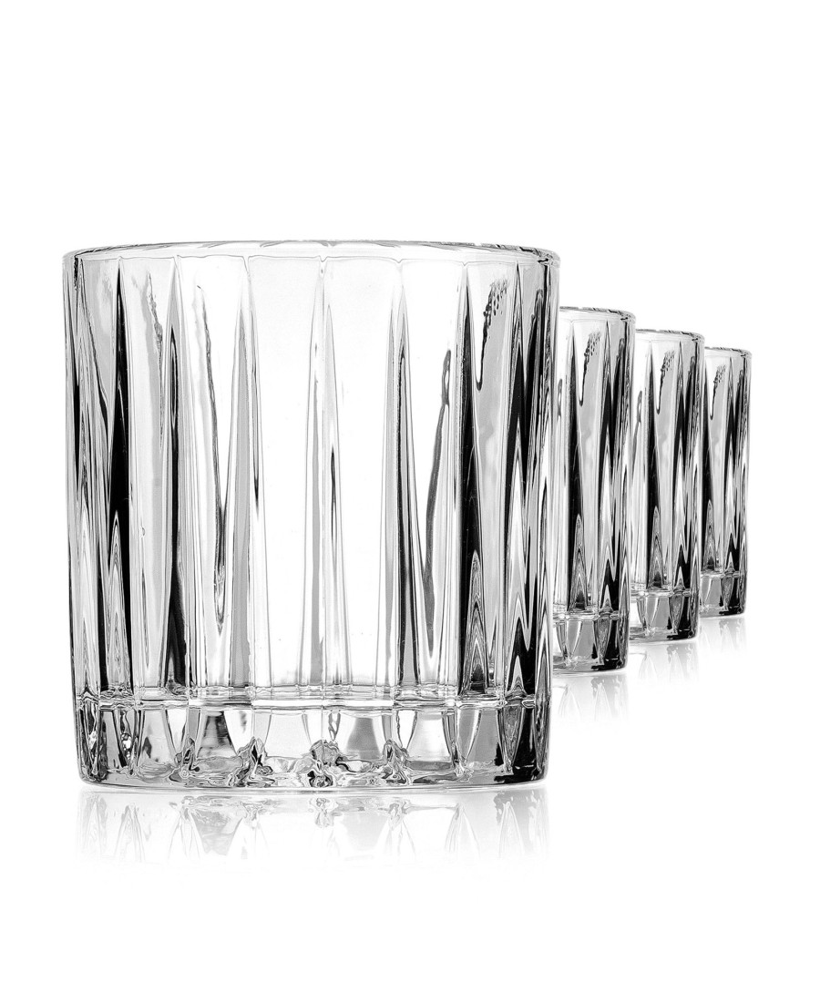 Glassware & Barware Godinger | Parallels Double Old Fashion, Set Of 6