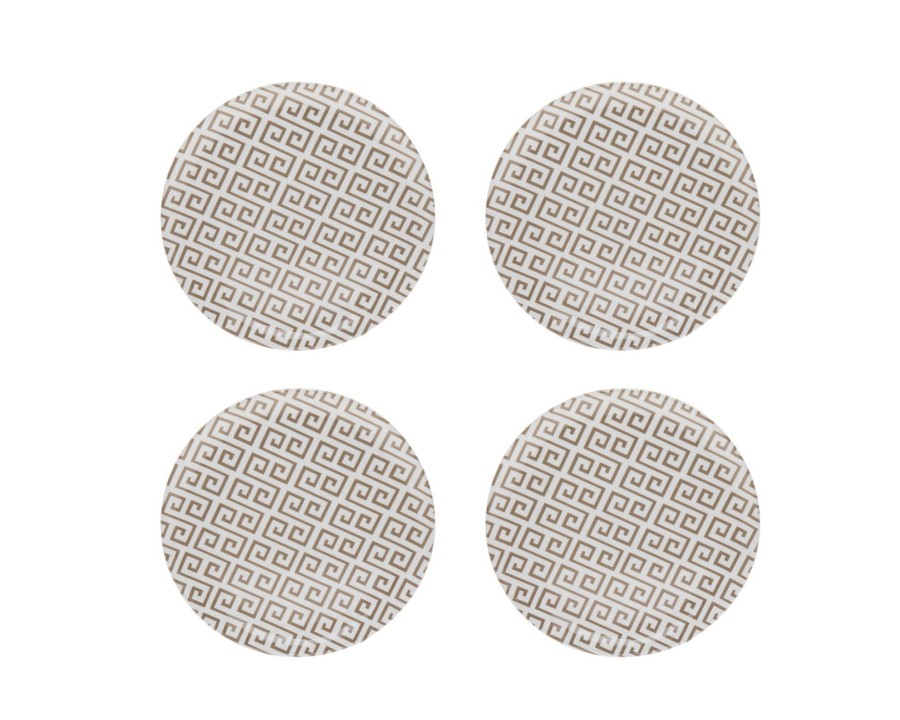 Dining Godinger | Geometric Melamine Salad Plate, Set Of 4