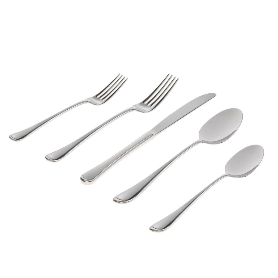 Flatware & Serveware Godinger | Infinity Mirrored 18/0 Stainless Steel 20 Piece Flatware Set, Service