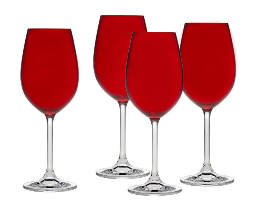 Glassware & Barware Godinger | Meridian Red White Wine Glass, Set Of 4