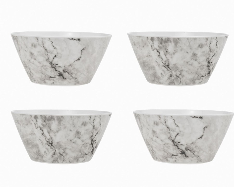 Dining Godinger | Marble Melamine Cereal Bowl, Set Of 4