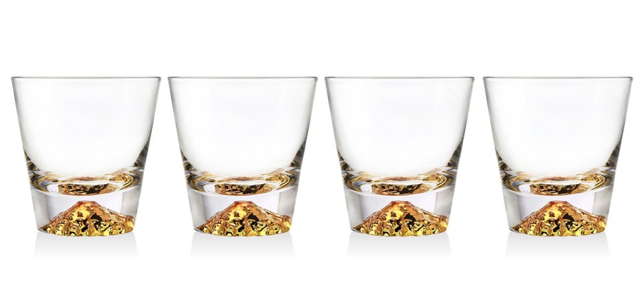 Glassware & Barware Godinger | Sierra Double Old Fashion Glass, Set Of 4