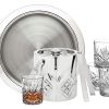 Glassware & Barware Godinger | Dublin Crystal Stainless Steel 8 Piece Bar Set