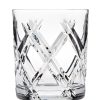 Glassware & Barware Godinger | Bevel Crystal Double Old Fashion, Set Of 4