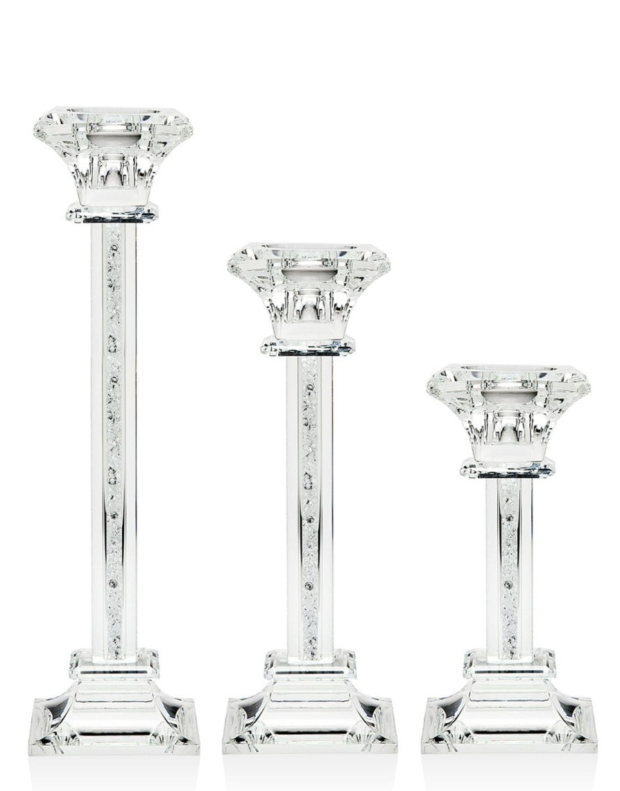 Decor Godinger | Galaxy 3 Piece Tapered Candlestick Set