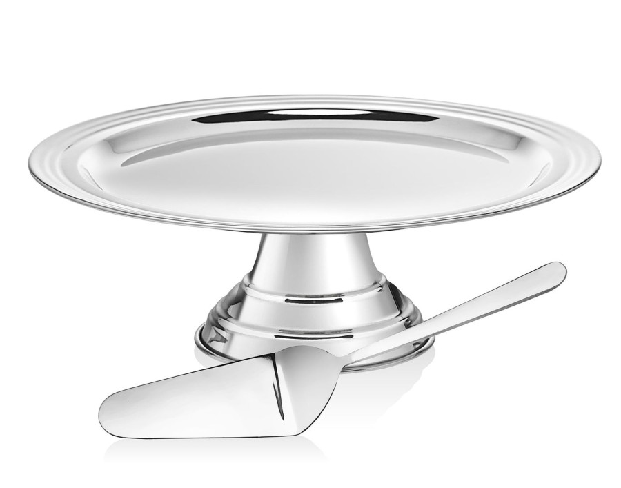 Kitchen Godinger | Revere Footed Cake Stand With Server