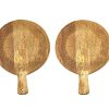 Kitchen Godinger | Claro Round Paddle Board Set