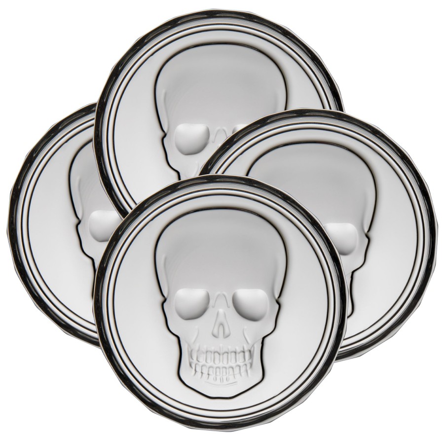 Glassware & Barware Godinger | Skull Stackable Coaster Set