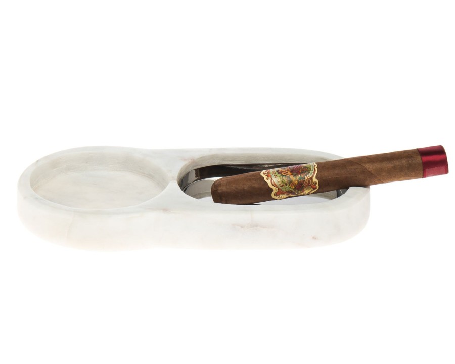 Glassware & Barware Godinger | Marble Coaster & Cigar Ashtray