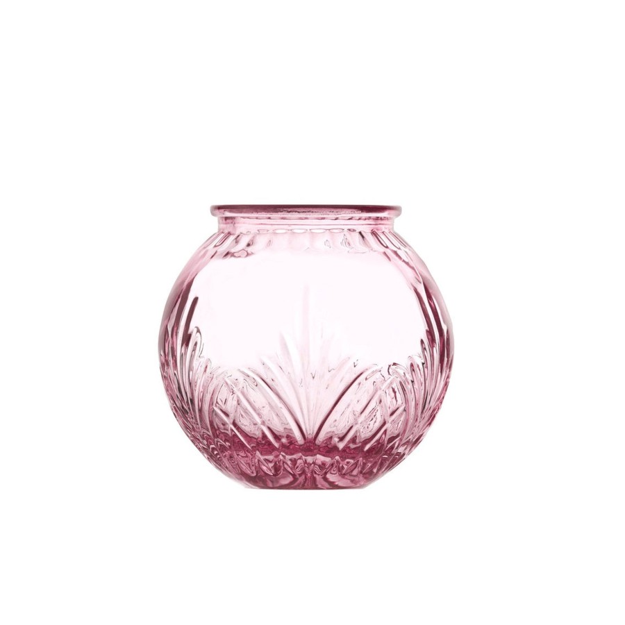 Decor Godinger | Dublin Crystal Blush Bud Bowl Vase