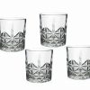 Glassware & Barware Godinger | Tilden Double Old Fashion Glass, Set Of 4