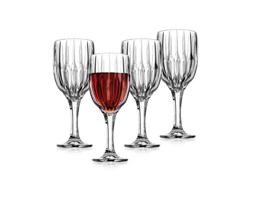 Glassware & Barware Godinger | Pleat Goblet, Set Of 4