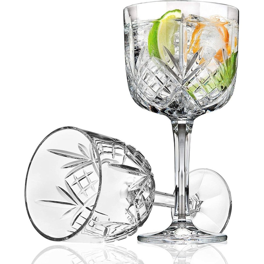 Kitchen Godinger | Dublin Crystal Gin Ballon Glass, Set Of 4