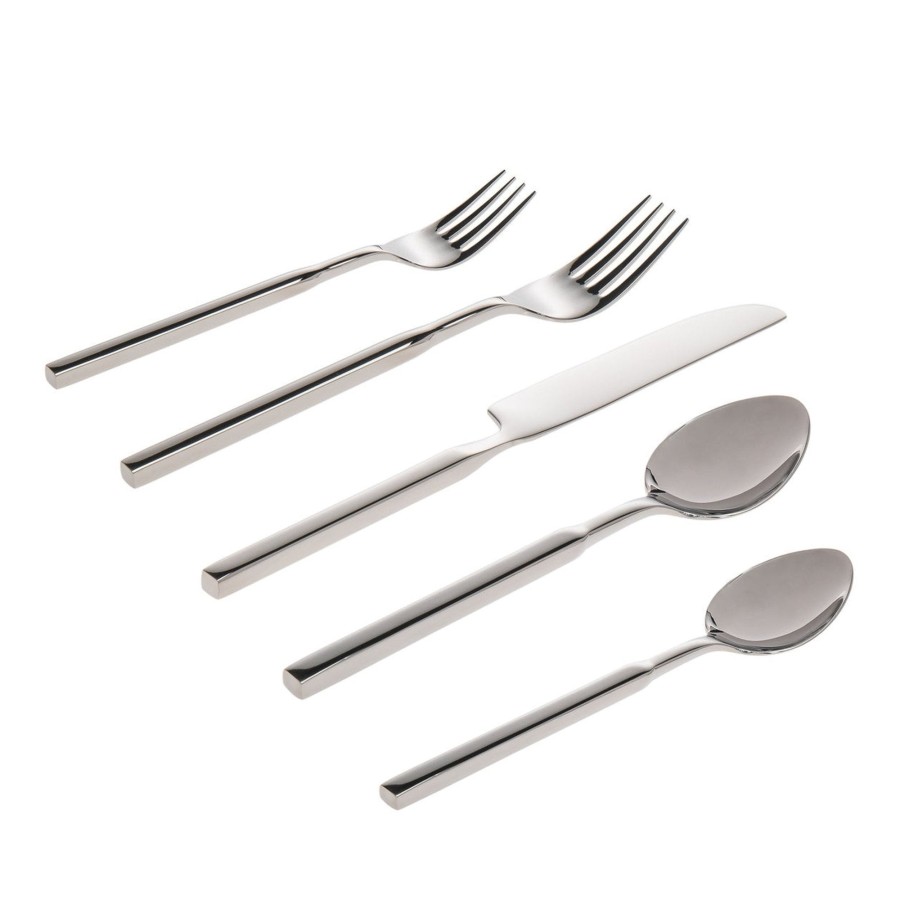 Flatware & Serveware Godinger | Cubit Mirrored 18/10 Stainless Steel 20 Piece Flatware Set, Service Fo