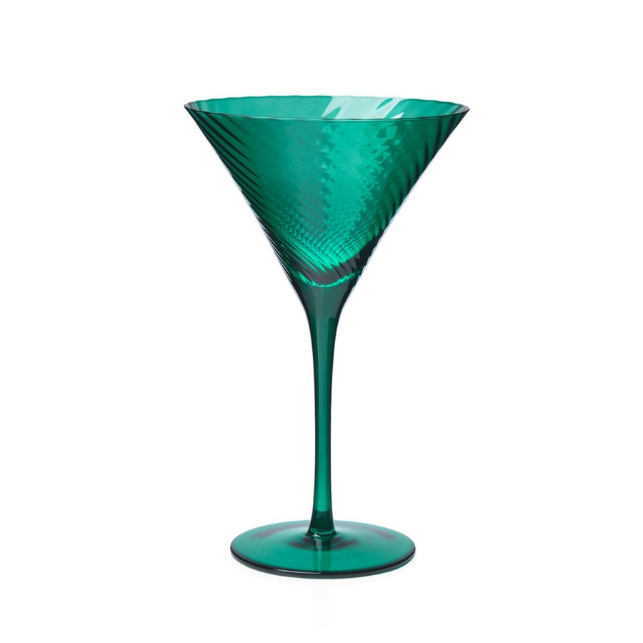 Glassware & Barware Godinger | Infinity Emerald Martini