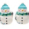 Kitchen Godinger | Winter Weather Snowman Salt And Pepper Shaker Set