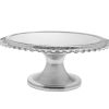 Kitchen Godinger | Ripple Silver Footed Cake Stand