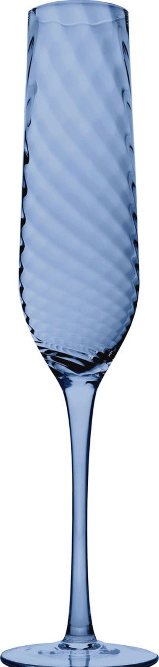 Glassware & Barware Godinger | Infinity Blue Champagne Flute