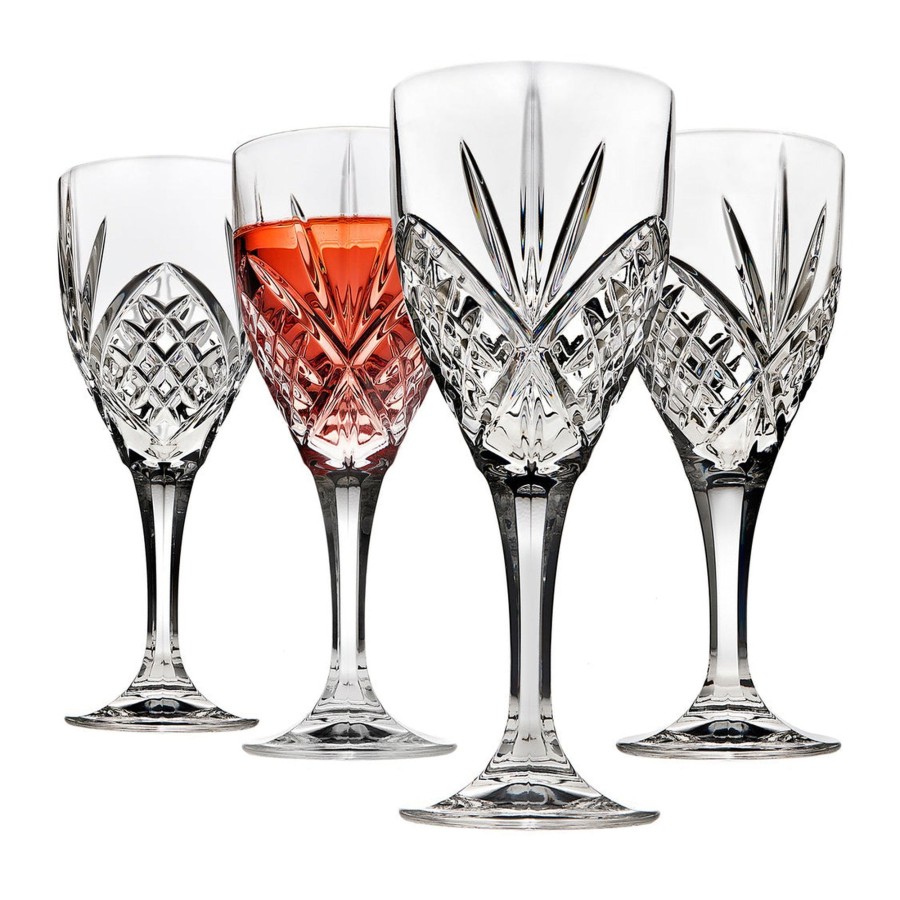 Glassware & Barware Godinger | Dublin Acrylic Wine Goblet, Set Of 4