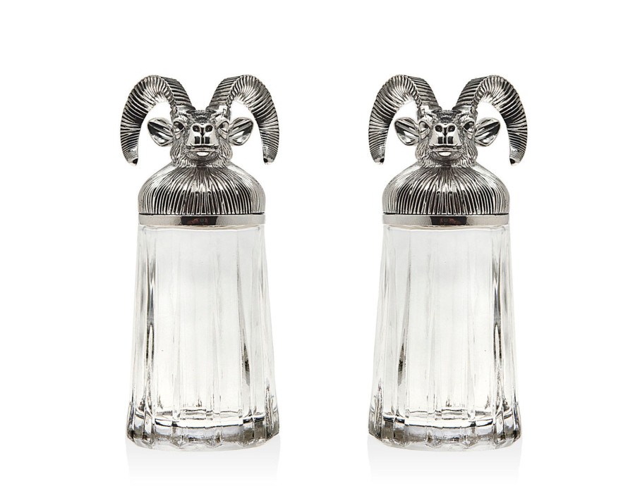 Kitchen Godinger | Ram Salt & Pepper Shaker Set