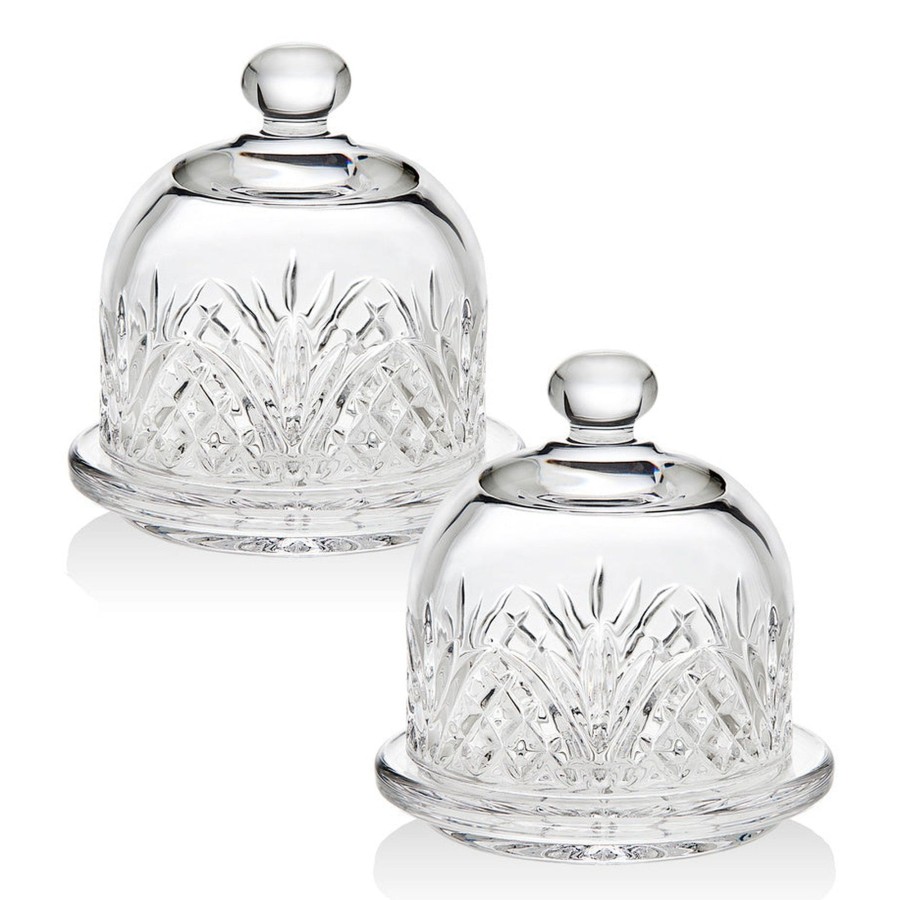 Kitchen Godinger | Dublin Crystal Butter Dome Set