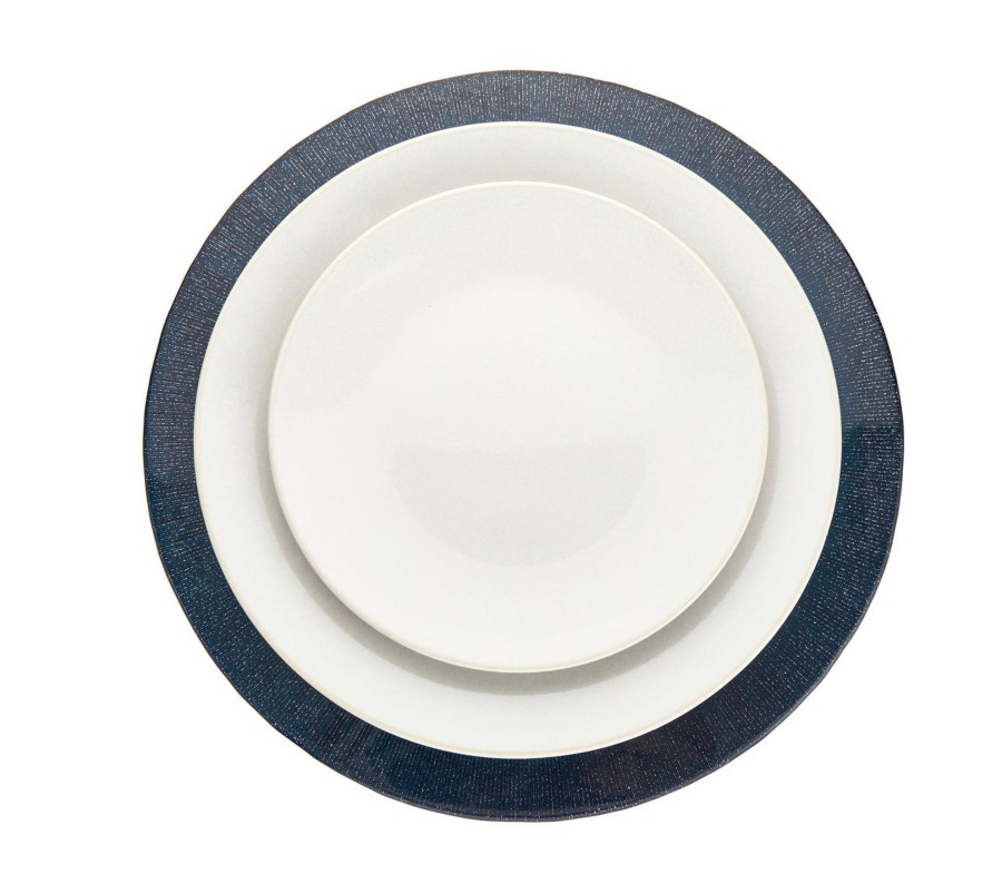 Dining Godinger | Ilaria Navy Charger Plate