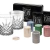 Glassware & Barware Godinger | Dublin Crystal Casino Poker Set