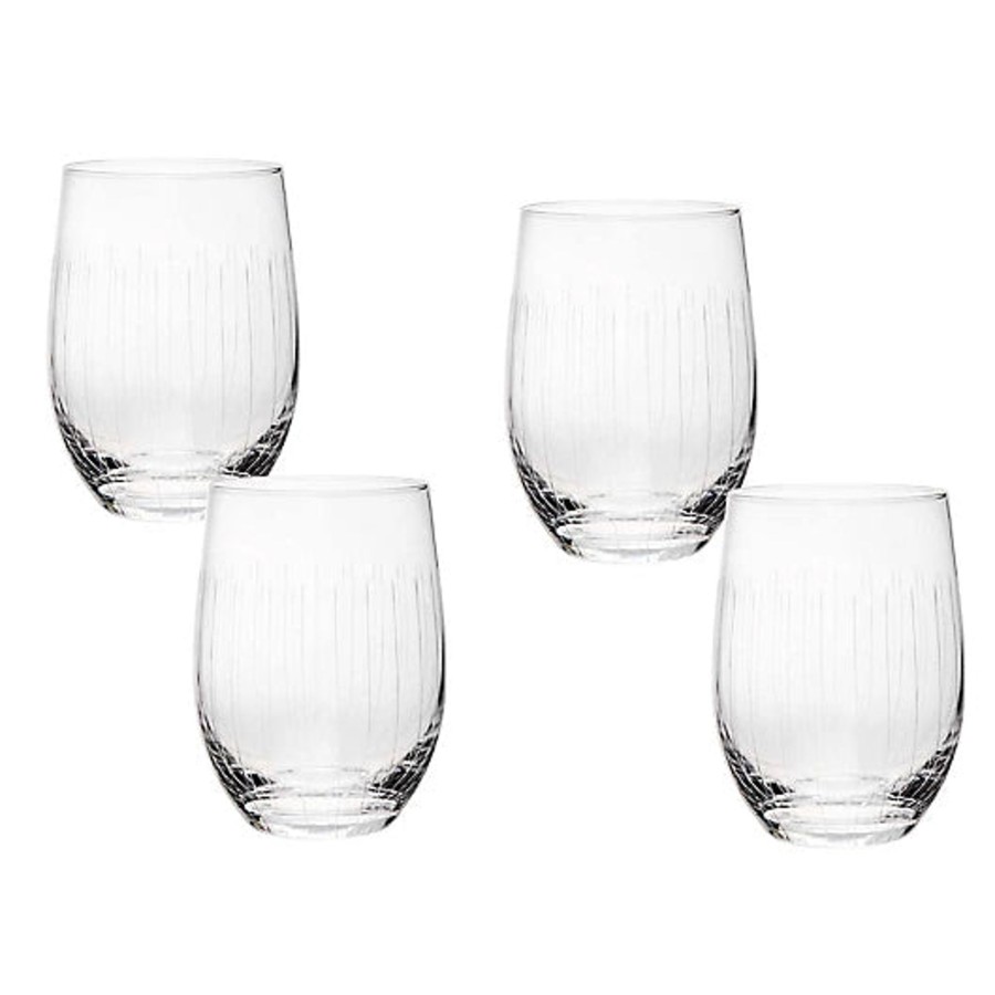 Glassware & Barware Godinger | Lincoln Stemless Wine Glass, Set Of 4