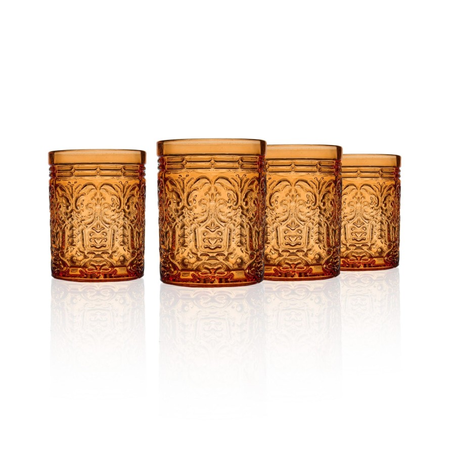 Glassware & Barware Godinger | Jax Orange Spice Double Old Fashion, Set Of 4