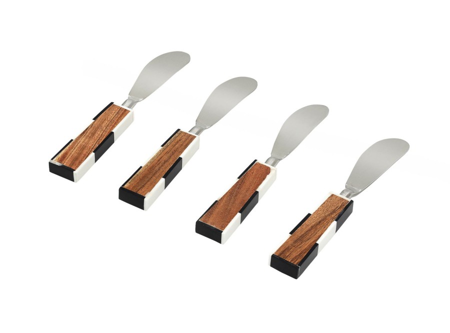 Flatware & Serveware Godinger | Chenonceau Checkerboard Spreader Set