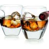 Glassware & Barware Godinger | Arturo Cigar Double Old Fashion Glass, Set Of 2