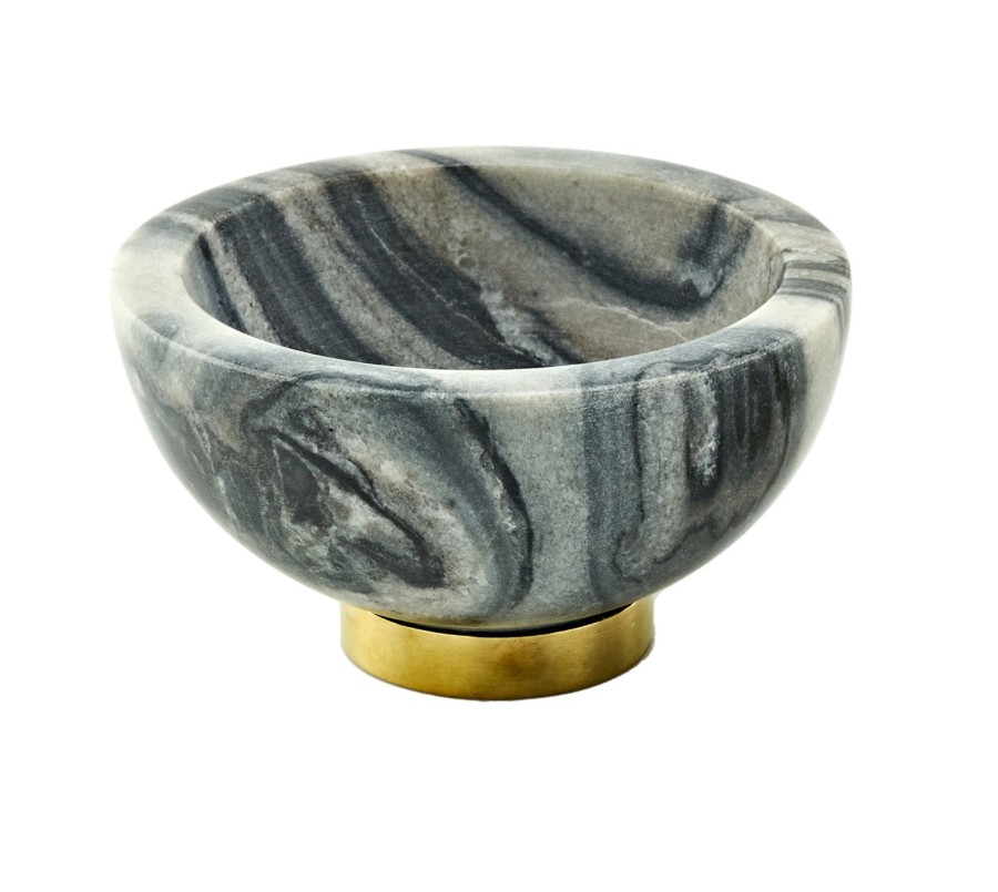 Kitchen Godinger | Mini Marble Black Candy Bowl