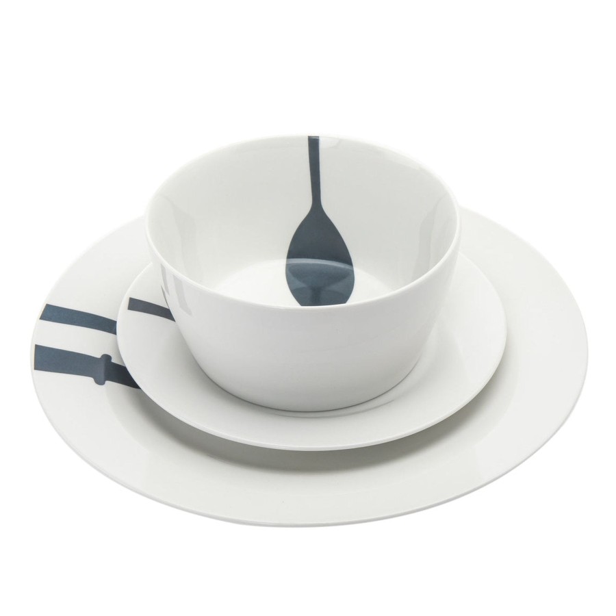 Dining Godinger | Acme Porcelain 16 Piece Dinnerware Set, Service For 4