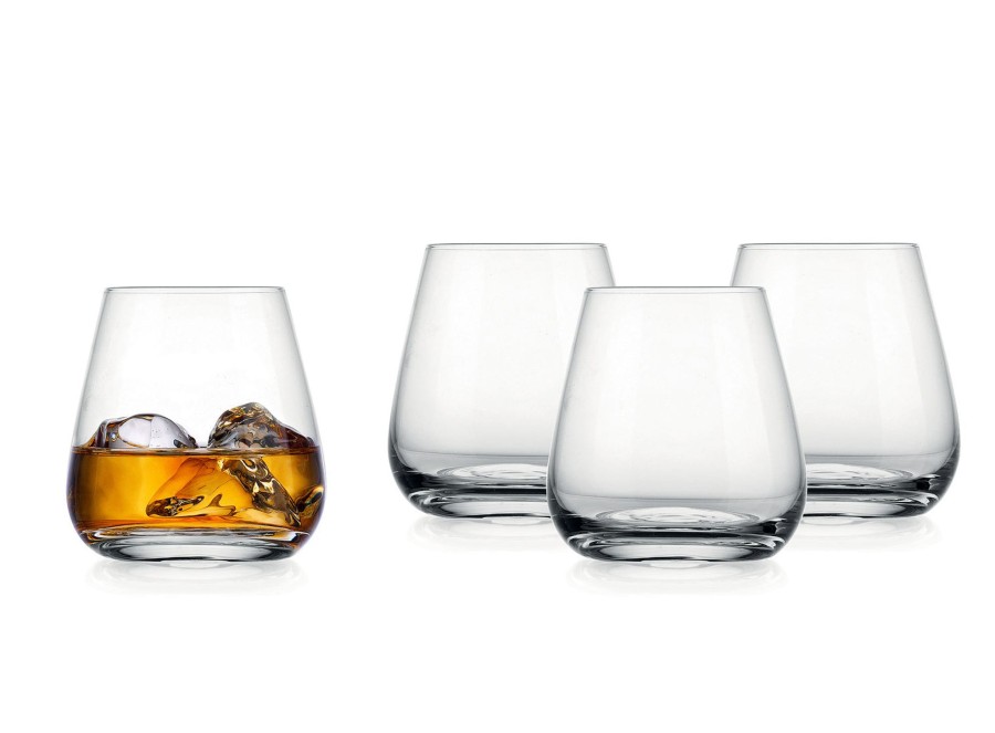 Glassware & Barware Godinger | Horizon Double Old Fashion Glass, Set Of 4