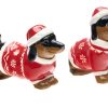 Kitchen Godinger | Christmas Dachshund Salt And Pepper Shaker Set