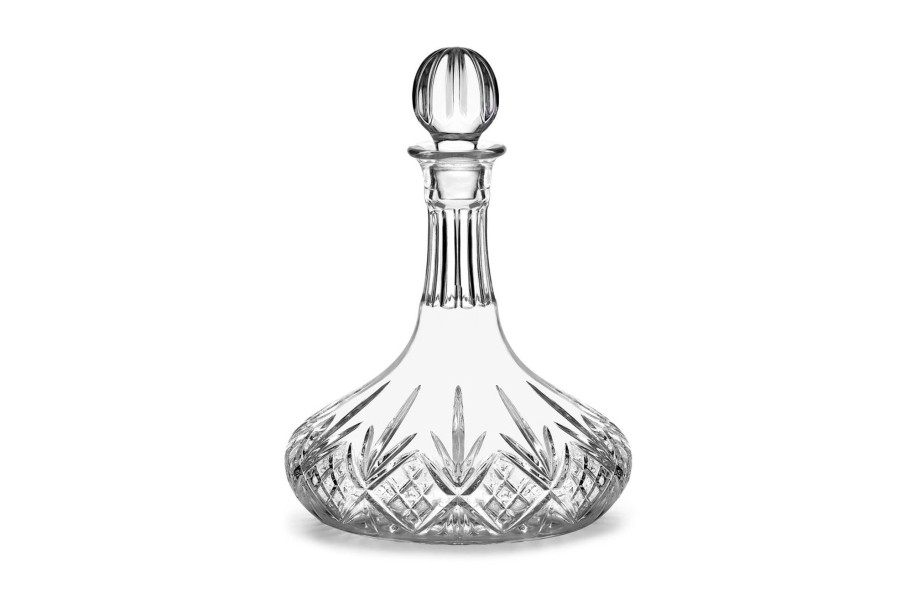 Glassware & Barware Godinger | Dublin Crystal Captains Decanter