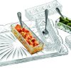 Kitchen Godinger | Dublin Crystal Scalloped 11 Piece Serving Tray