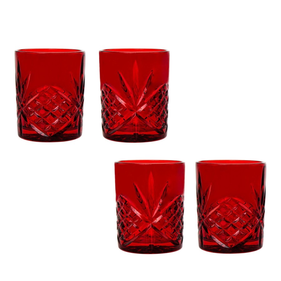 Glassware & Barware Godinger | Dublin Crystal Double Old Fashion, Set Of 4