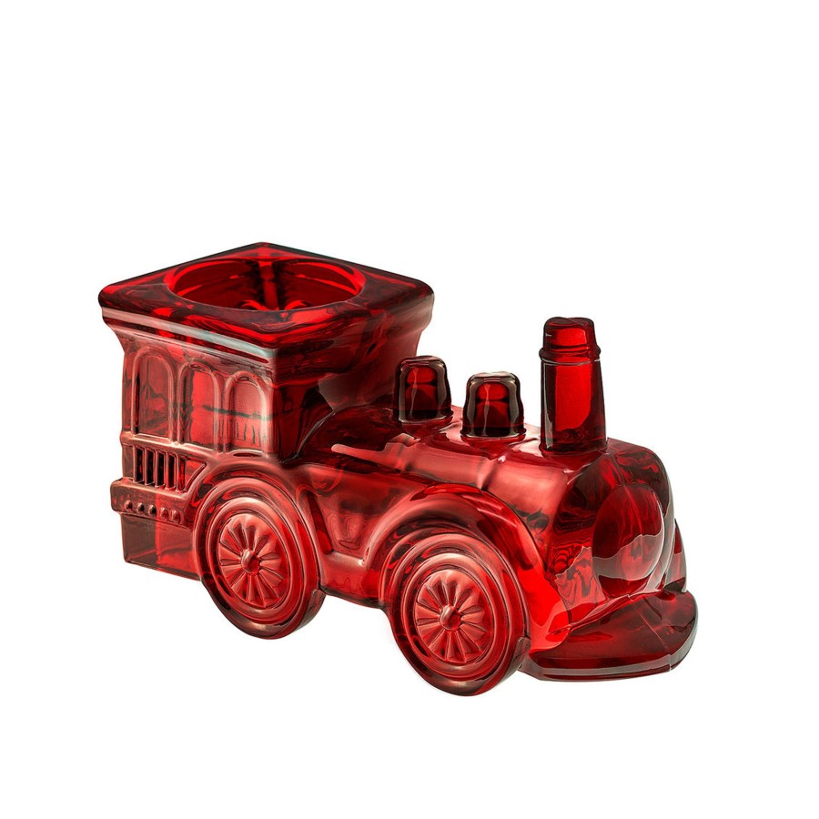 Decor Godinger | Train Engine Red Tealight Holder