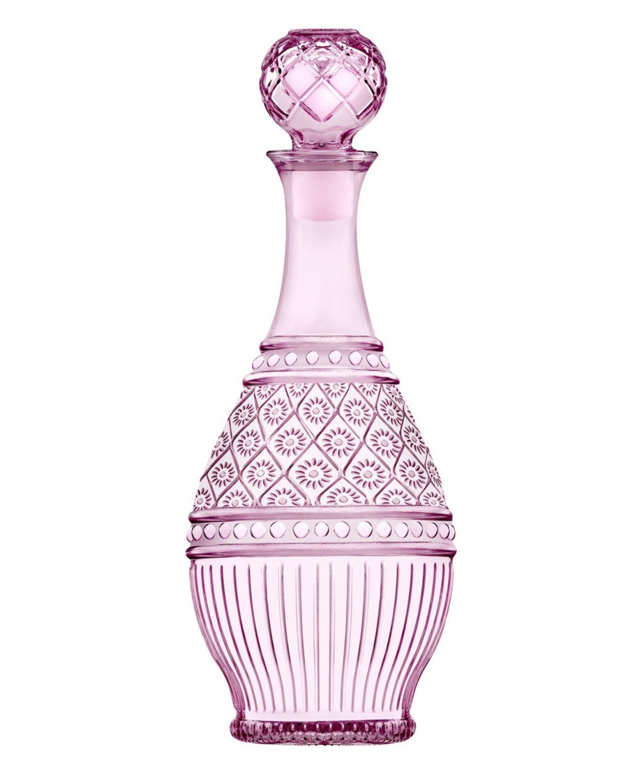 Glassware & Barware Godinger | Claro Pink Wine Decanter