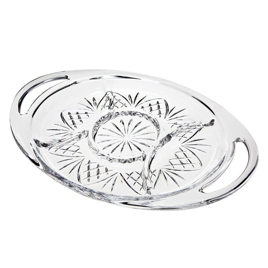 Kitchen Godinger | Dublin Crystal Serving Platter