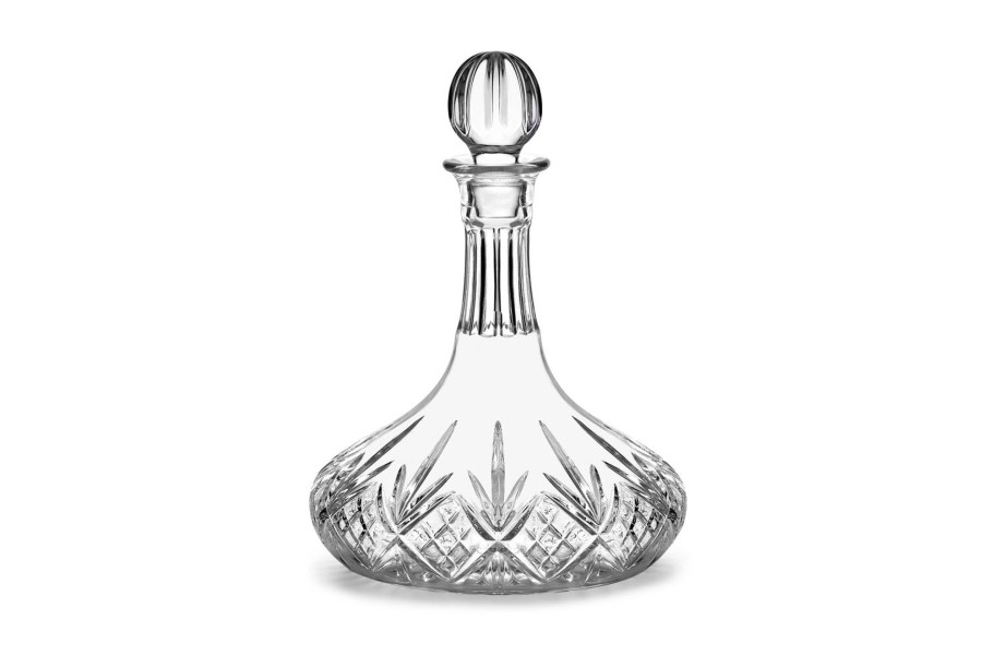 Glassware & Barware Godinger | Dublin Crystal Captains Decanter