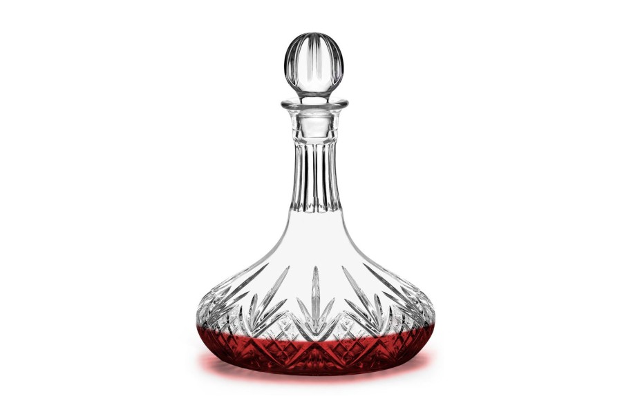 Glassware & Barware Godinger | Dublin Crystal Captains Decanter